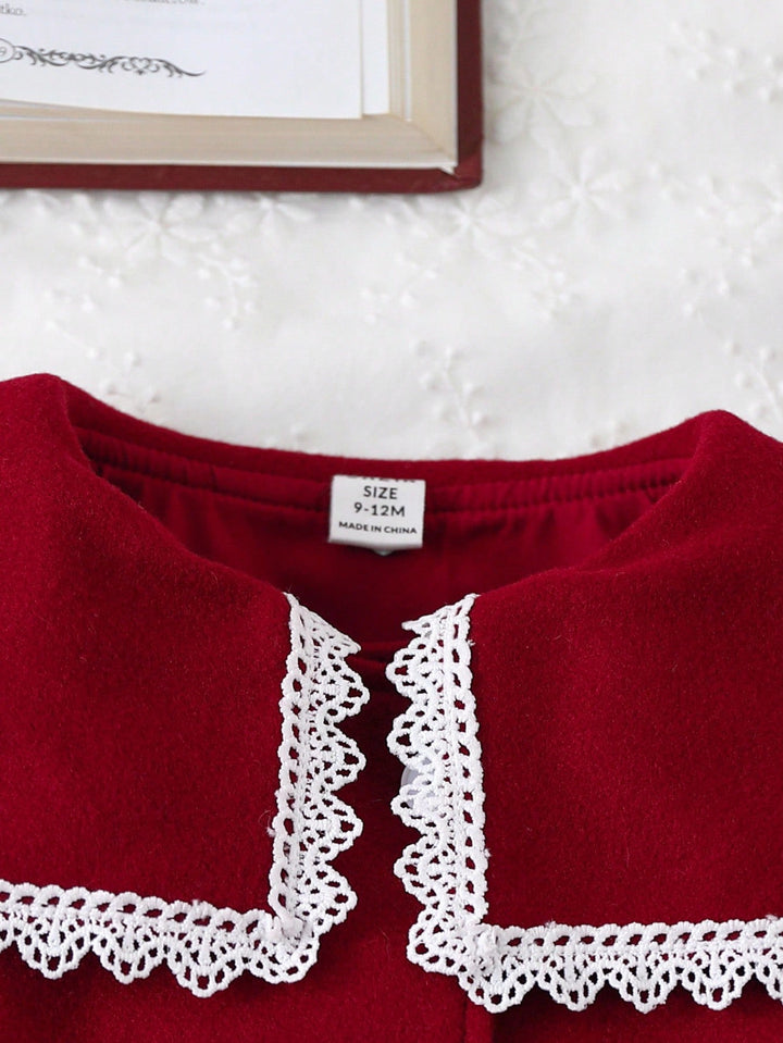 Palton SHEIN, vișiniu