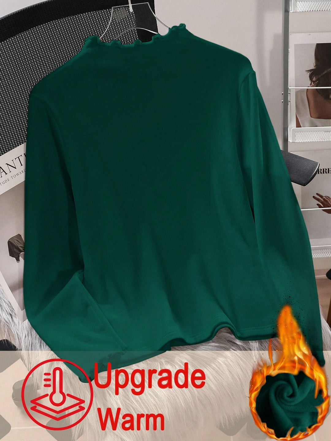 Bluză SHEIN, verde