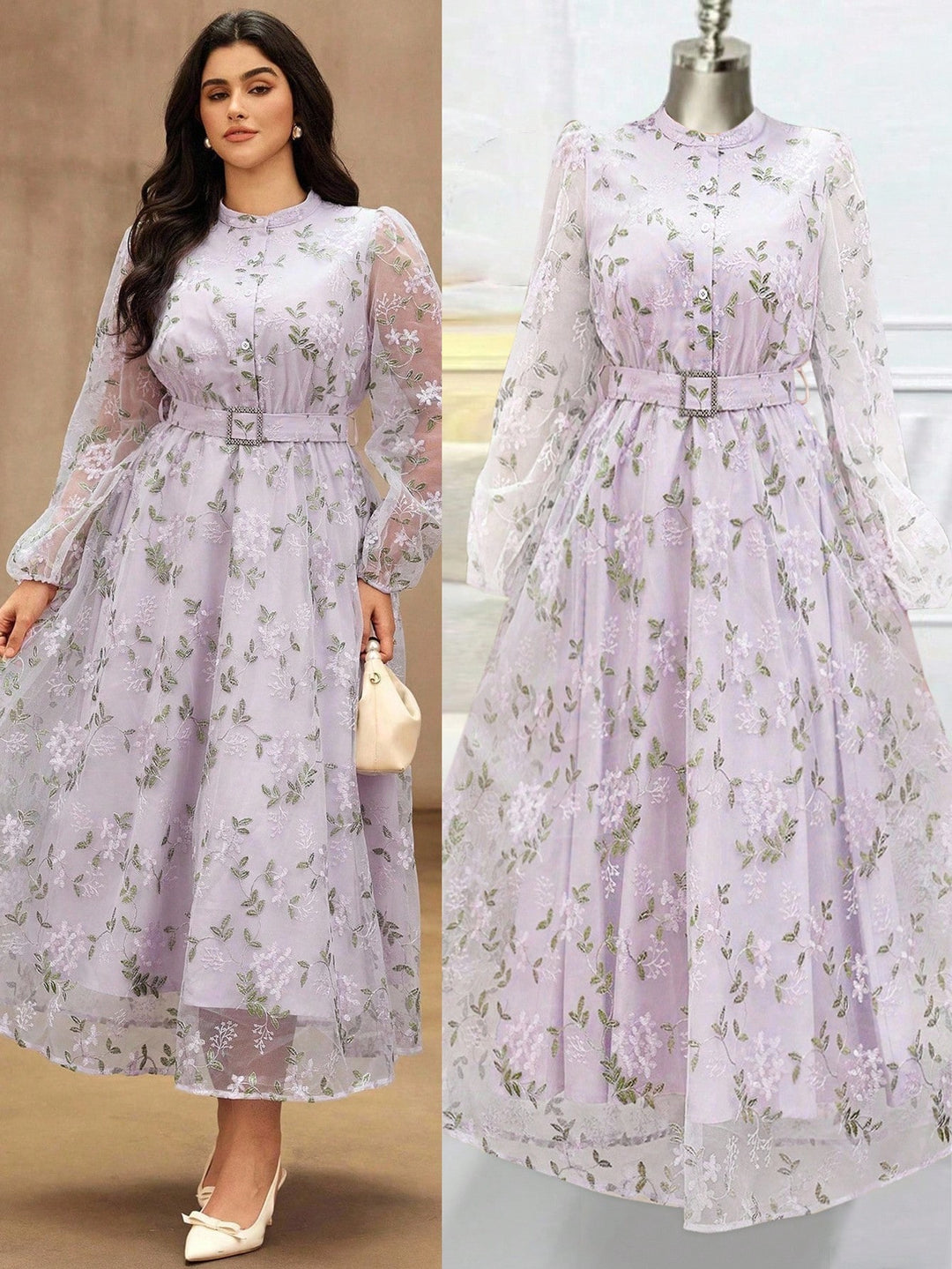 Rochie maxi SHEIN, mov