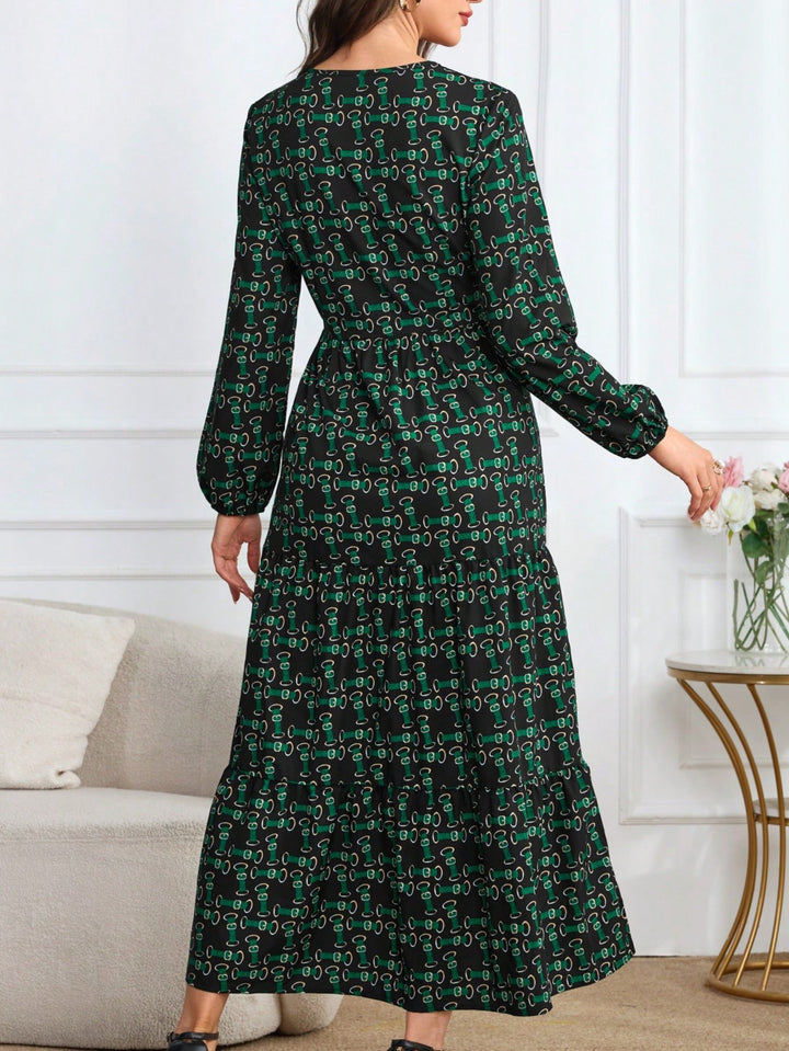 Rochie maxi SHEIN, mix culori