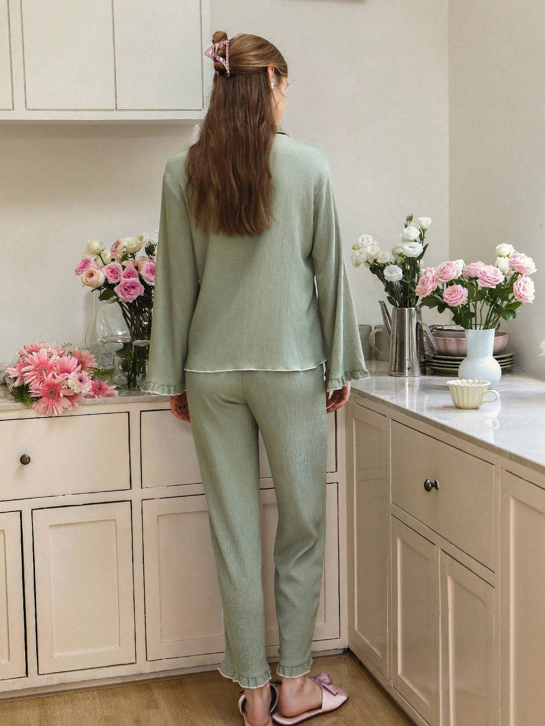 Pijama SHEIN, verde