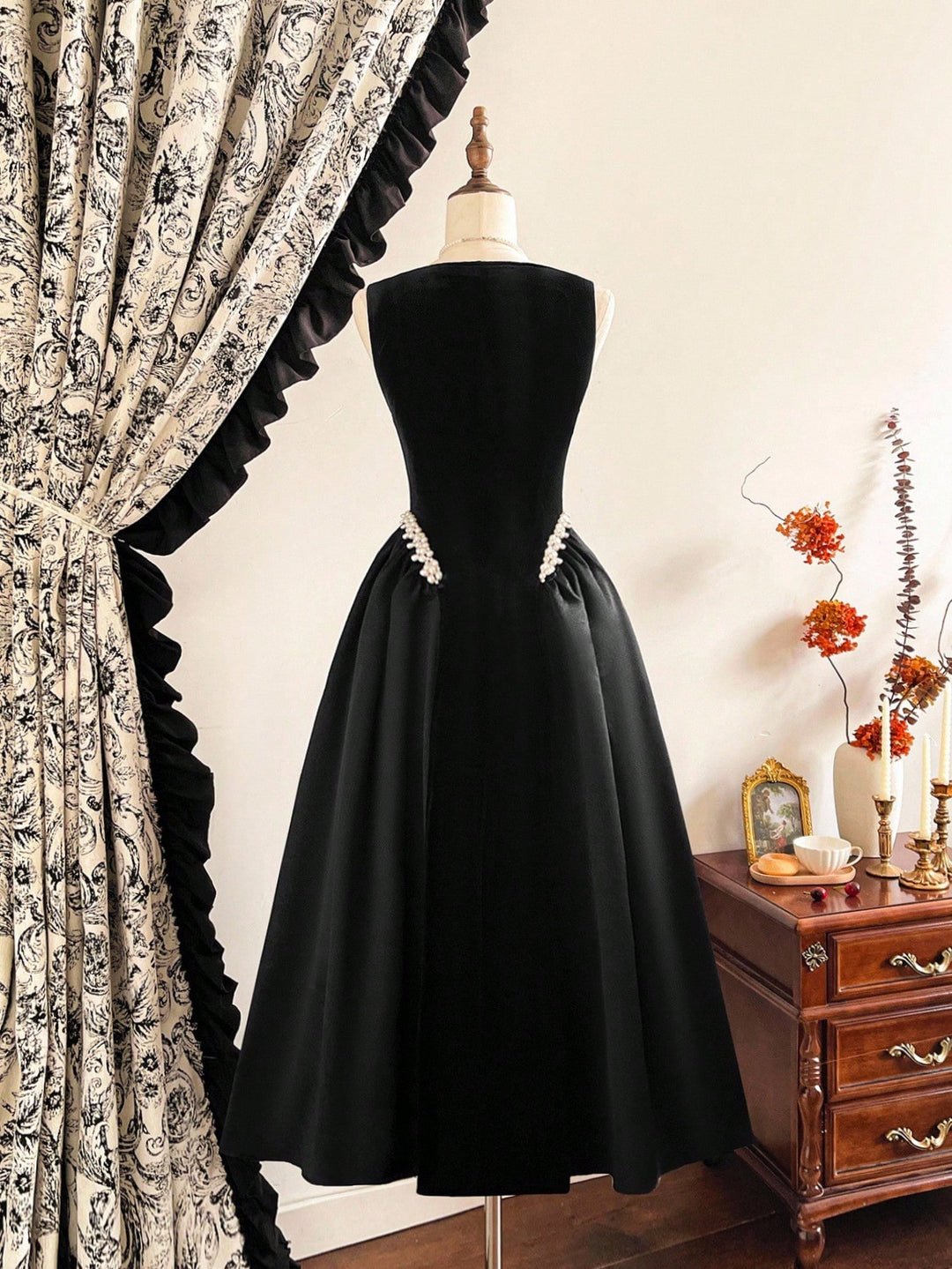 Rochie maxi SHEIN, negru