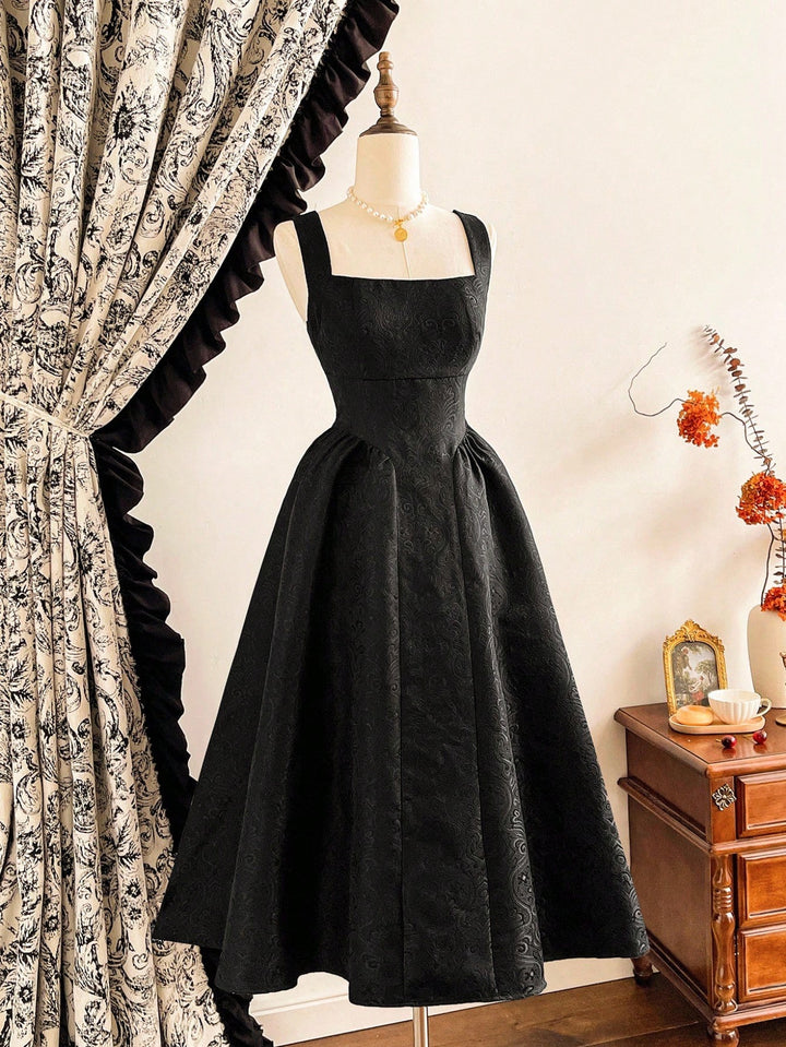 Rochie midi SHEIN, negru