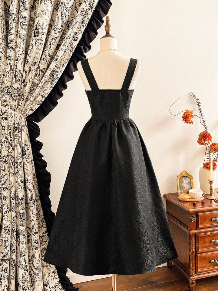 Rochie midi SHEIN, negru