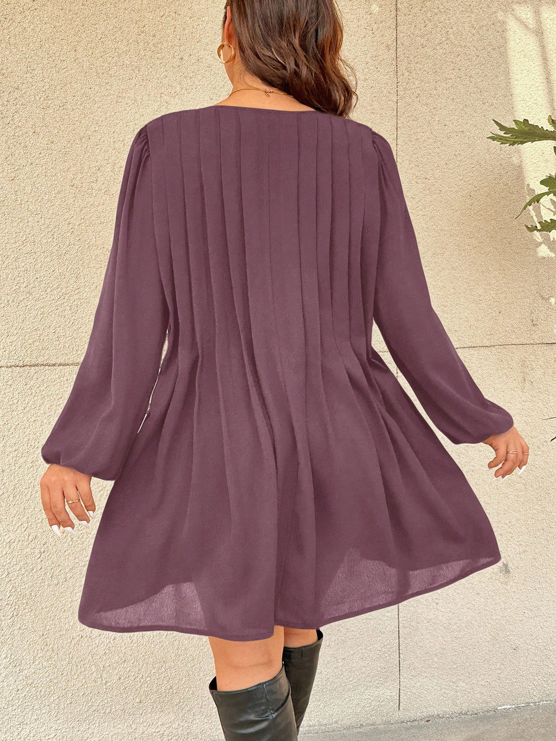 Rochie SHEIN, maro