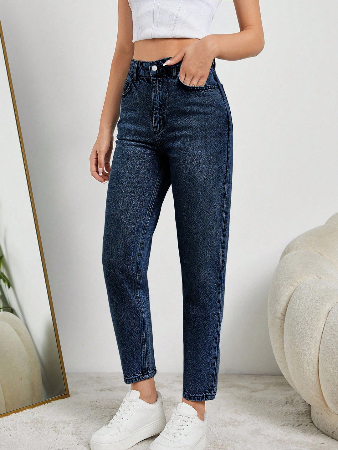 Jeans SHEIN, albastru