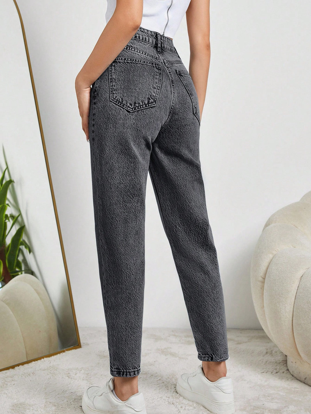 Jeans SHEIN, gri