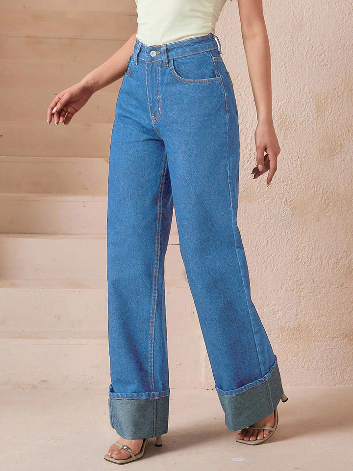 Jeans SHEIN, albastru