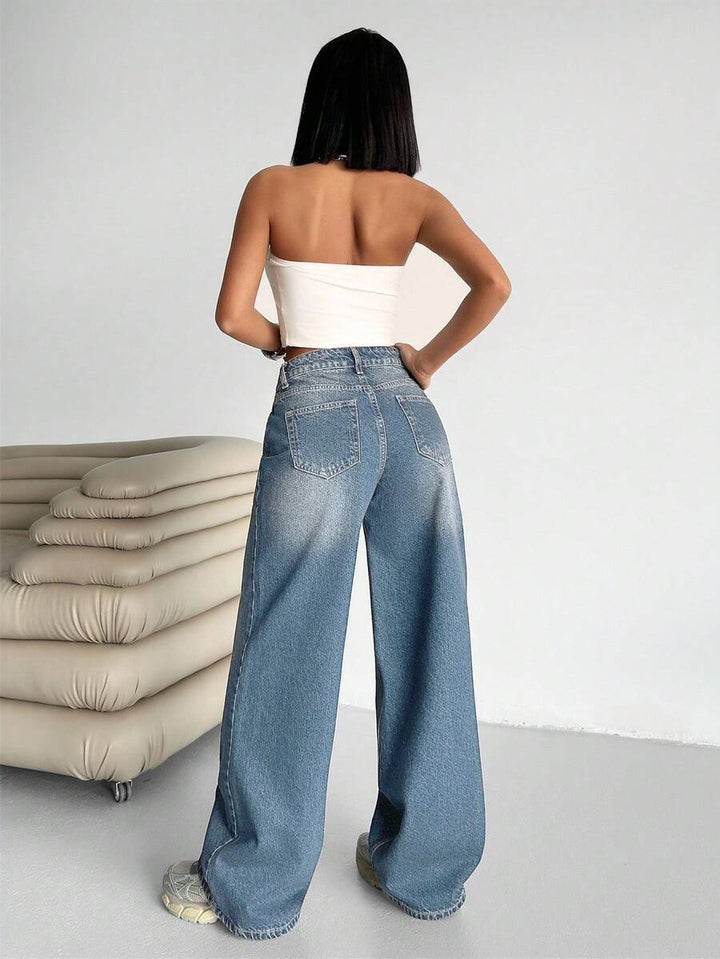 Jeans SHEIN, albastru