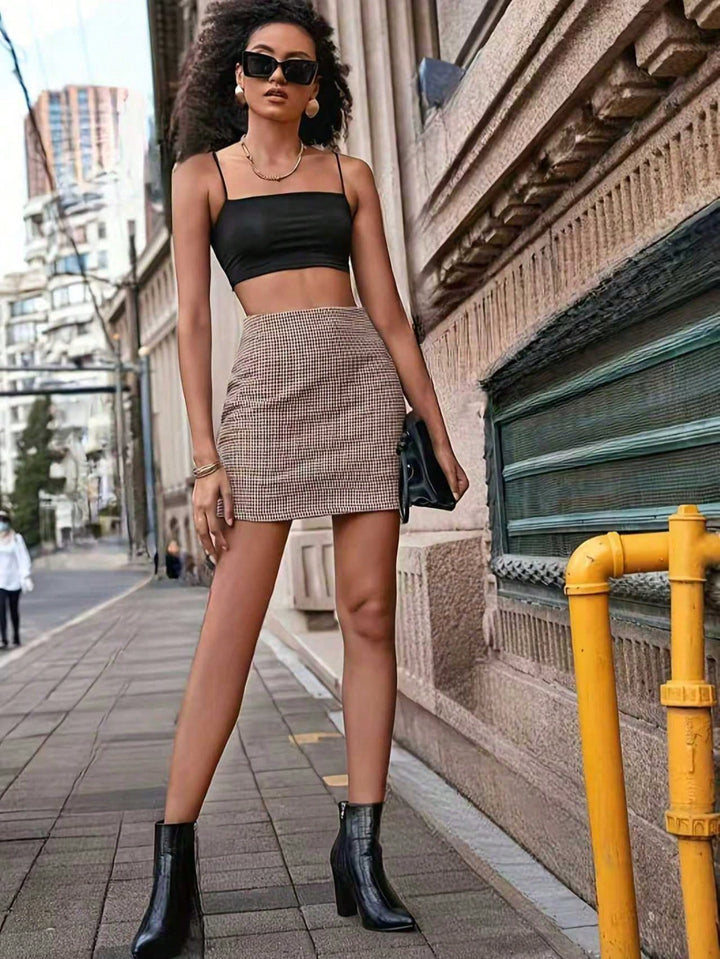 Fustă mini SHEIN, mix culori