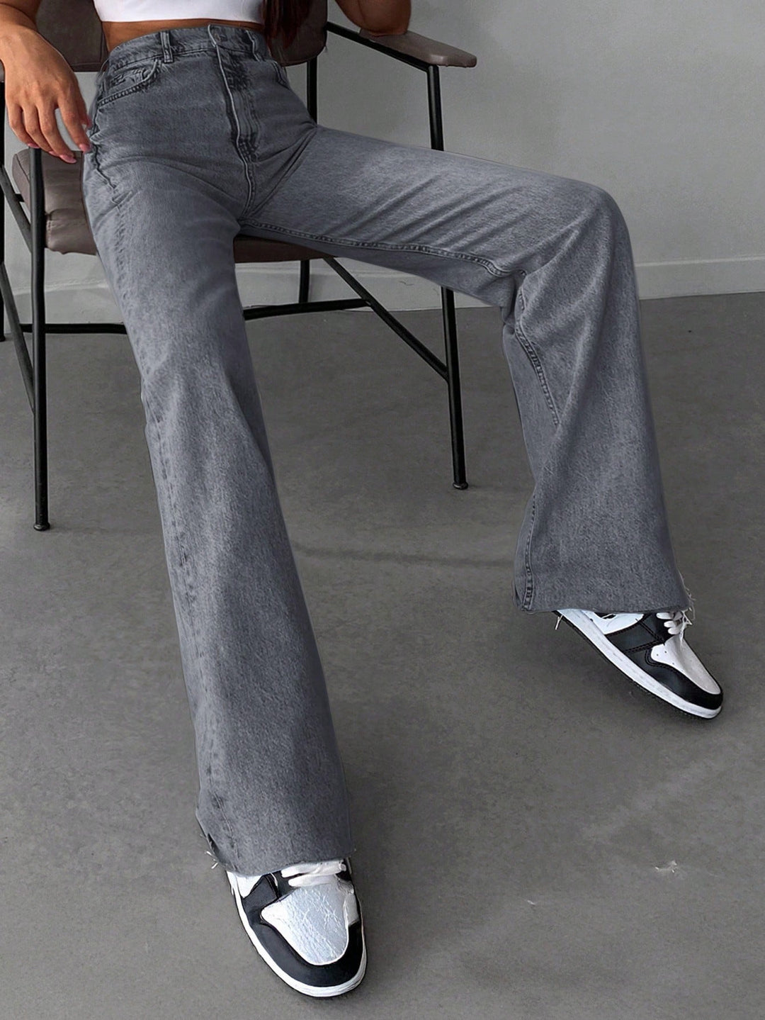 Jeans Shein, Gri