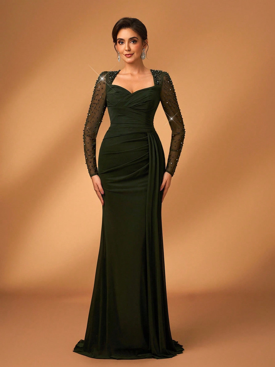 Rochie SHEIN, kaki