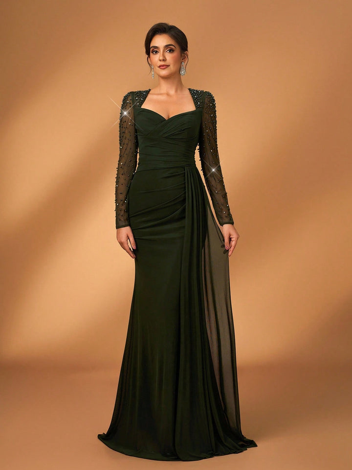 Rochie SHEIN, kaki