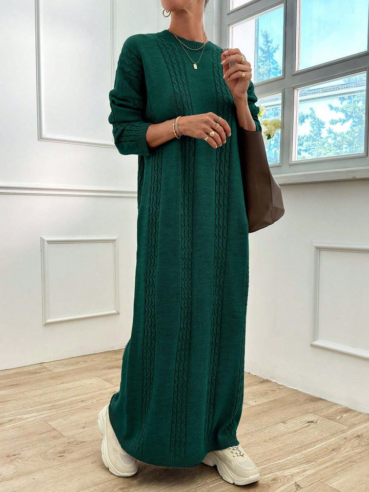 Rochie maxi SHEIN, verde