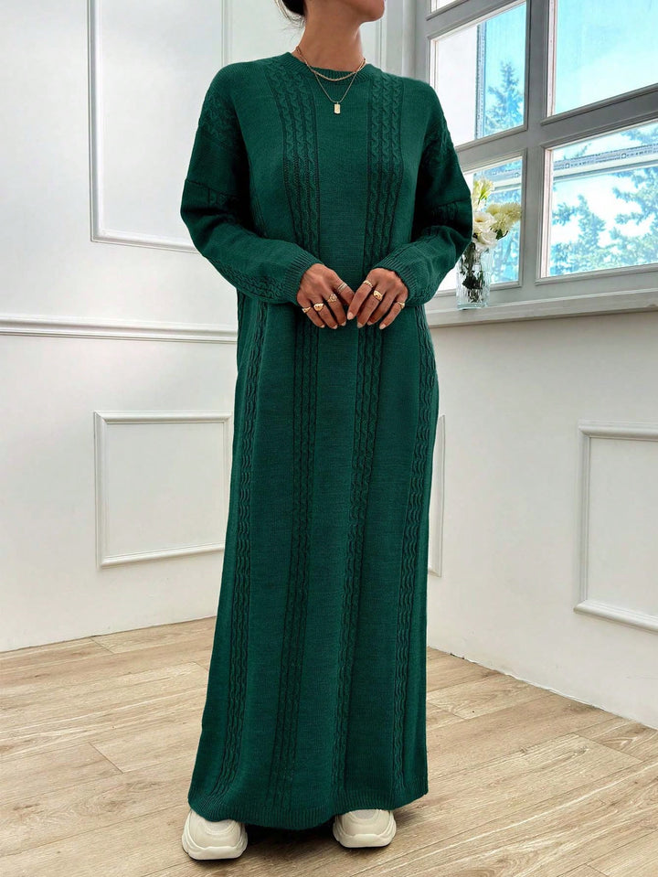 Rochie maxi SHEIN, verde