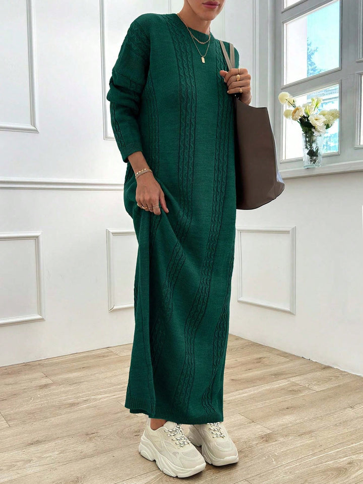 Rochie maxi SHEIN, verde