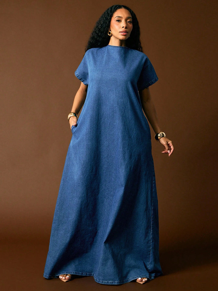 Rochie de blugi SHEIN, albastru