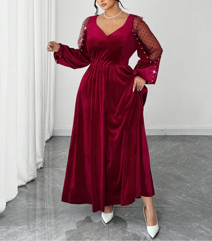 Rochie de ocazie SHEIN, vișiniu