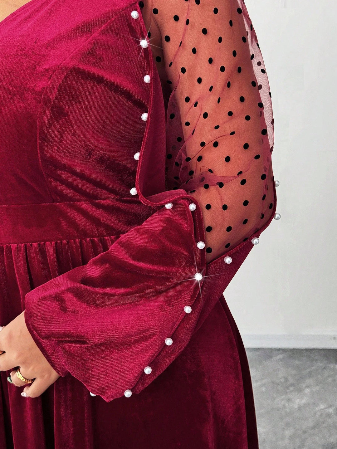 Rochie de ocazie SHEIN, vișiniu