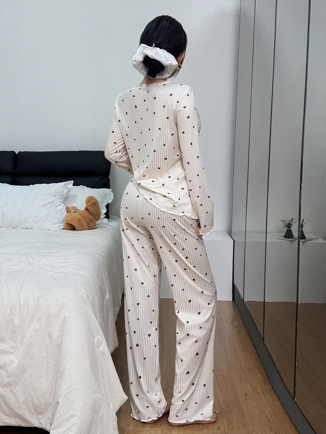 Pijama SHEIN, bej
