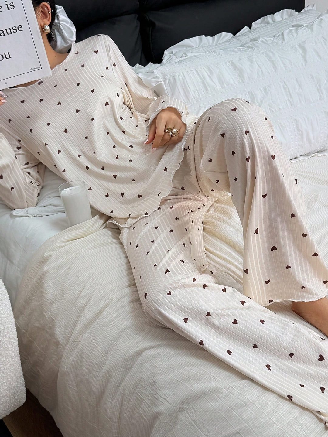 Pijama SHEIN, bej