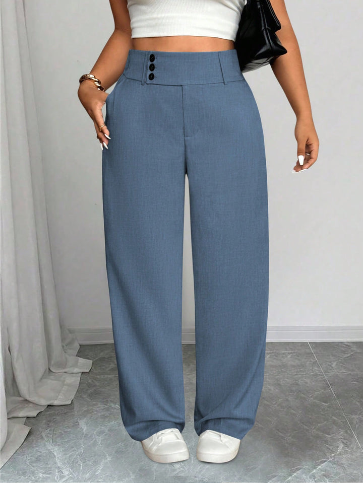 Pantaloni SHEIN, albastru