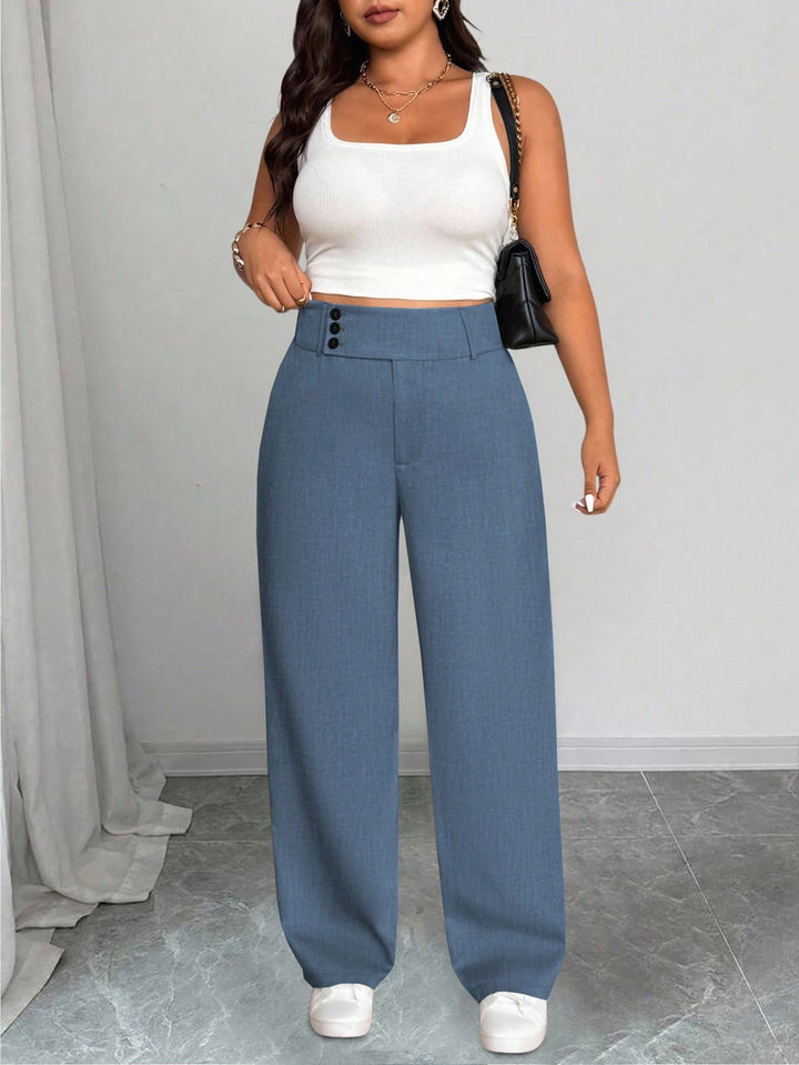 Pantaloni SHEIN, albastru