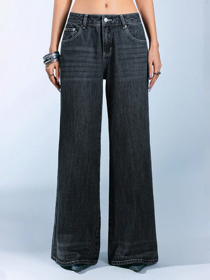 Jeans SHEIN, albastru