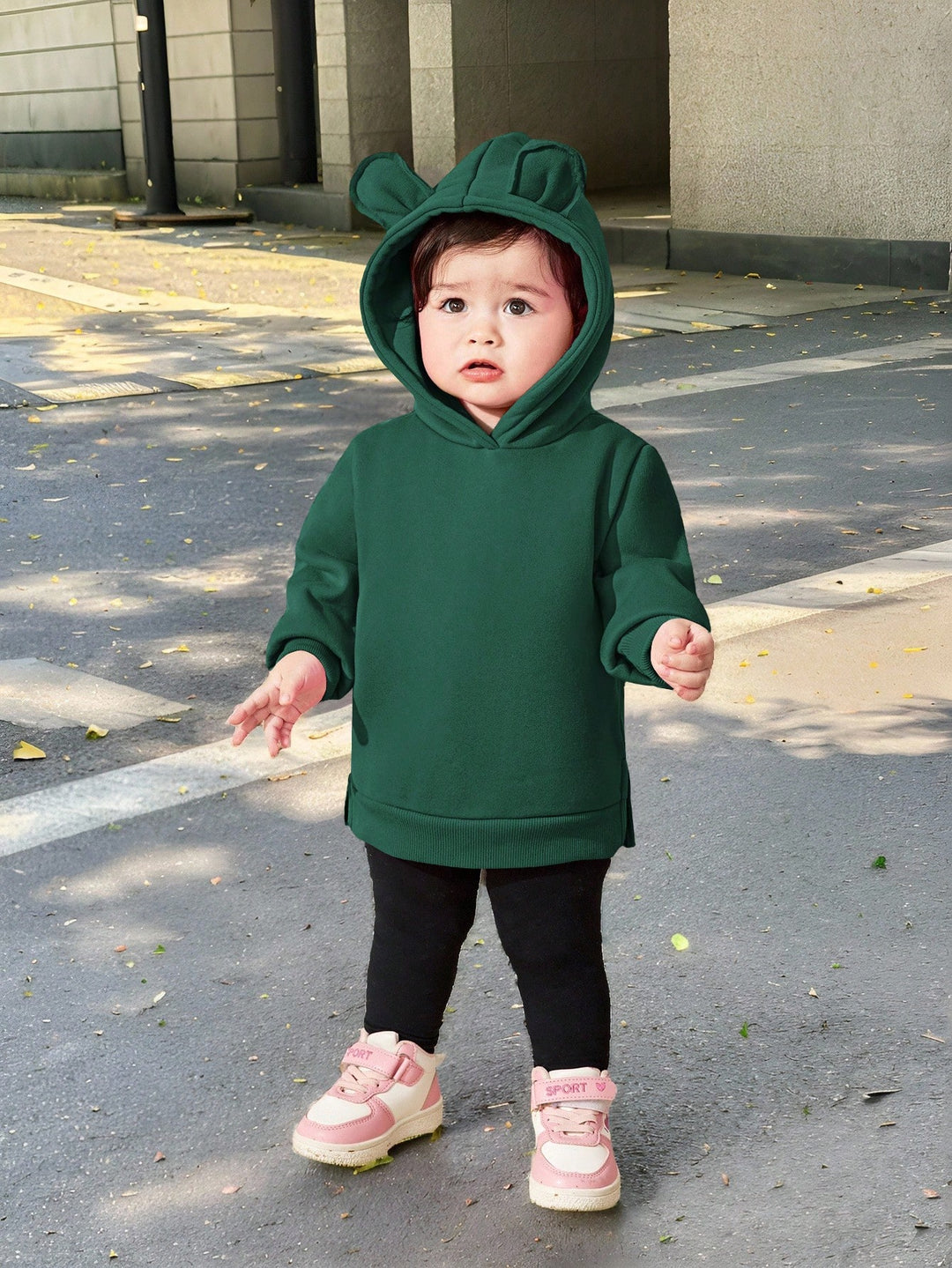 Hanorac SHEIN, verde