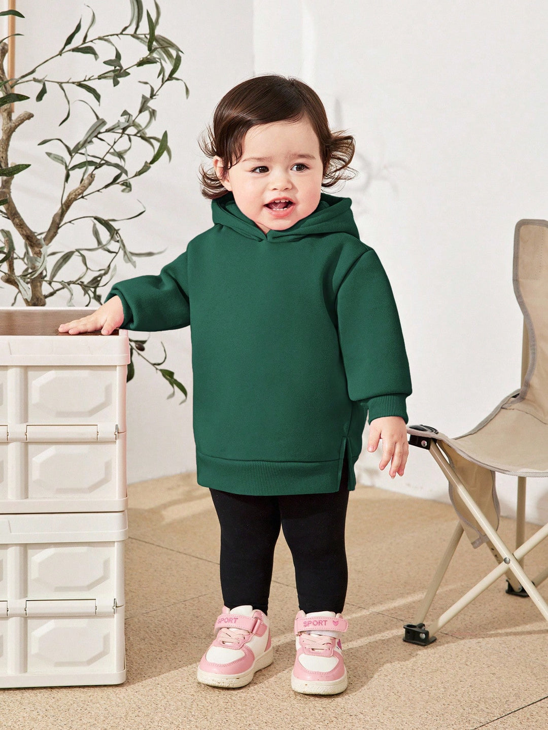 Hanorac SHEIN, verde
