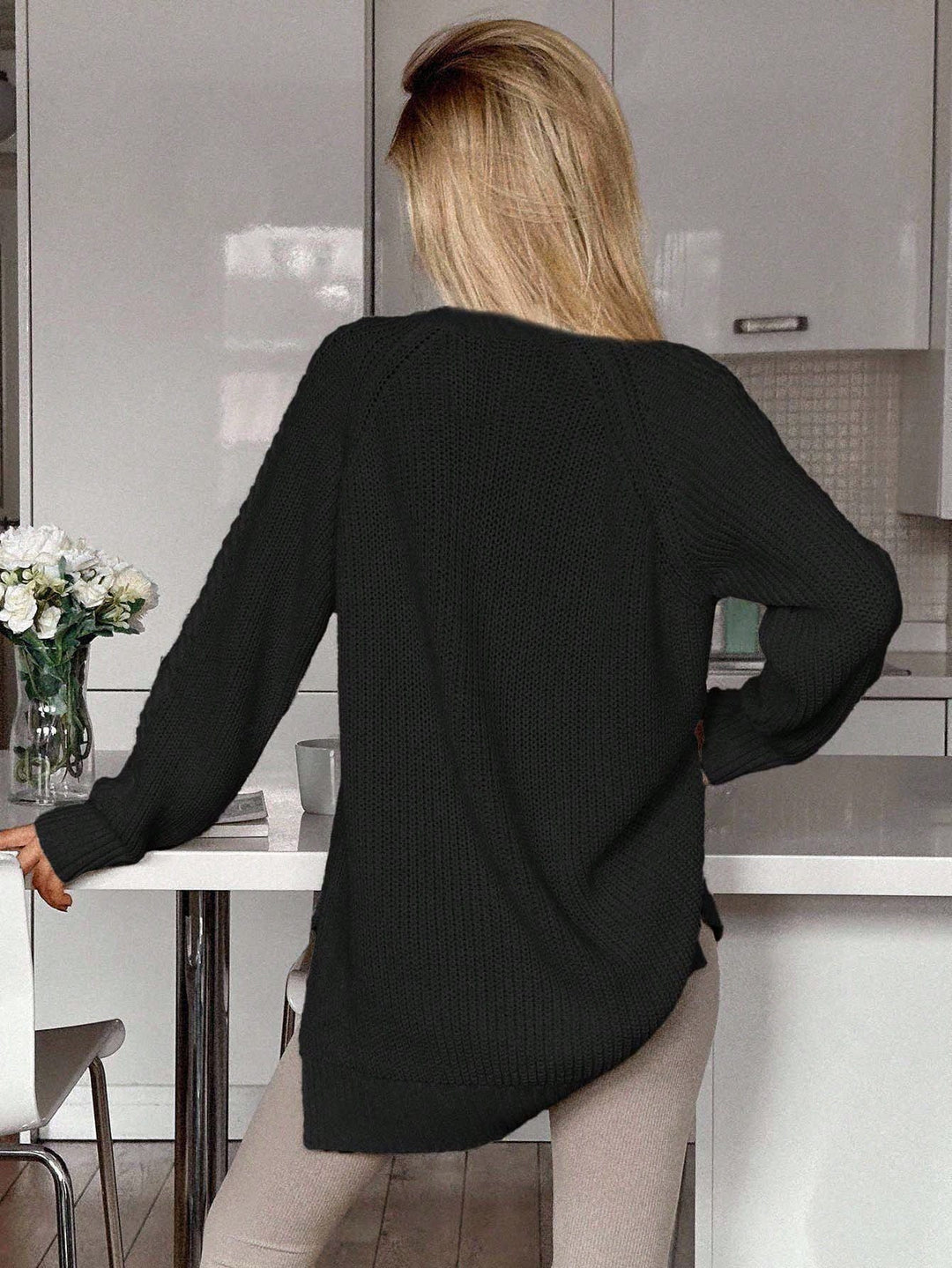 Pulover SHEIN, negru