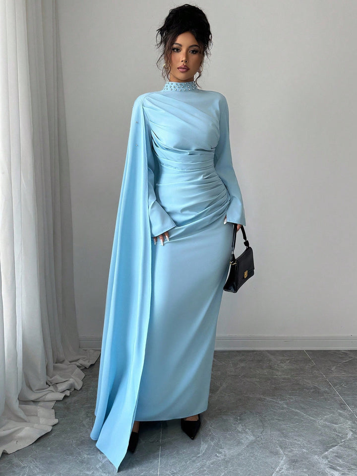Rochie maxi SHEIN, albastru
