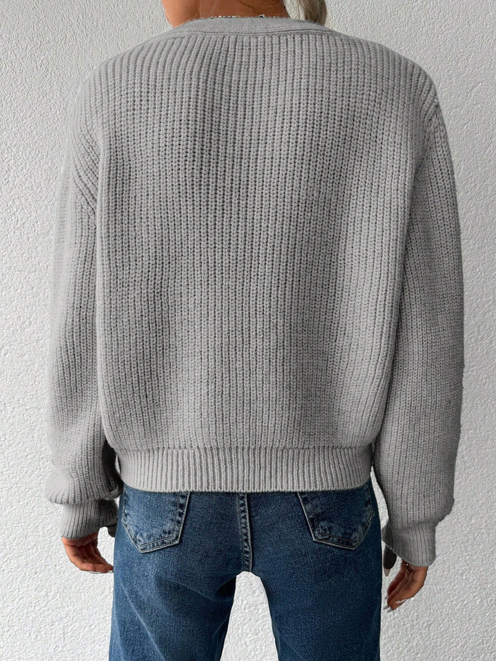 Cardigan SHEIN, gri