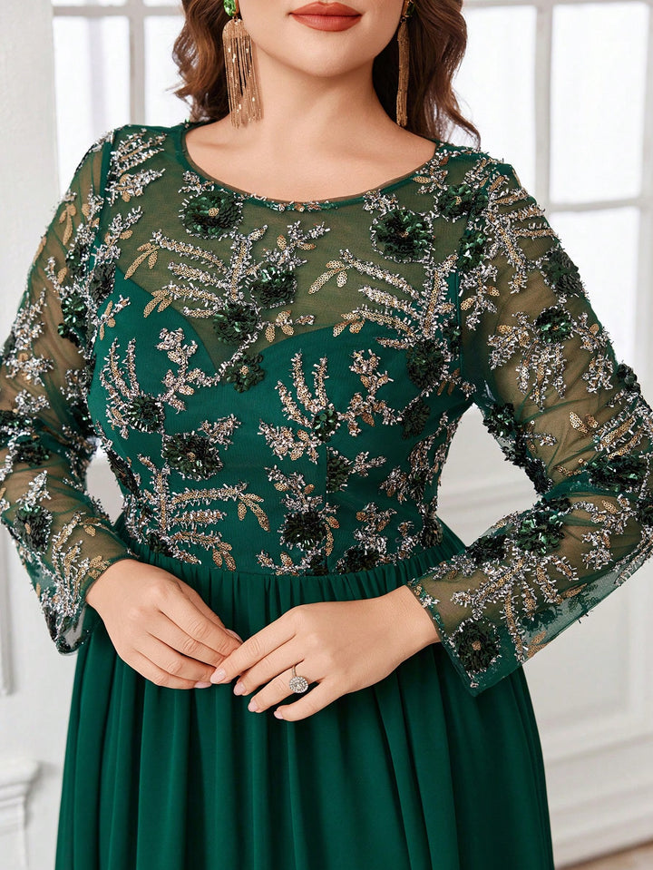 Rochie SHEIN, verde