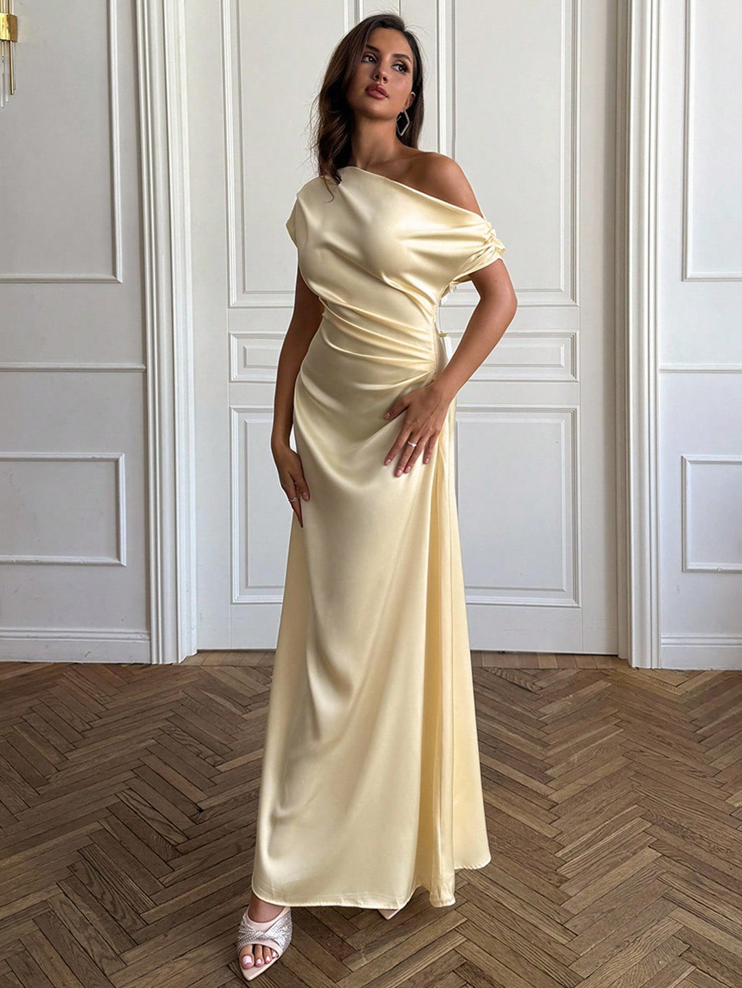 Rochie maxi SHEIN, galben
