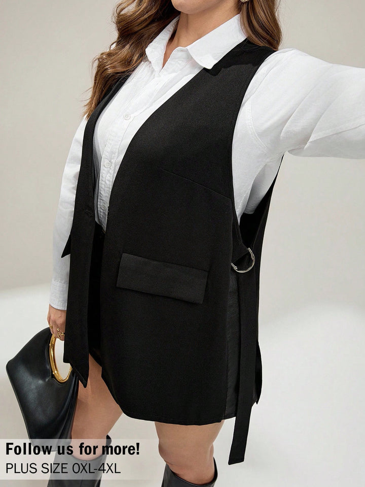 Sacou SHEIN, negru