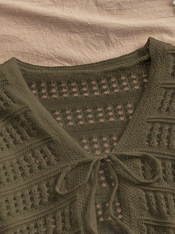 Cardigan SHEIN, kaki