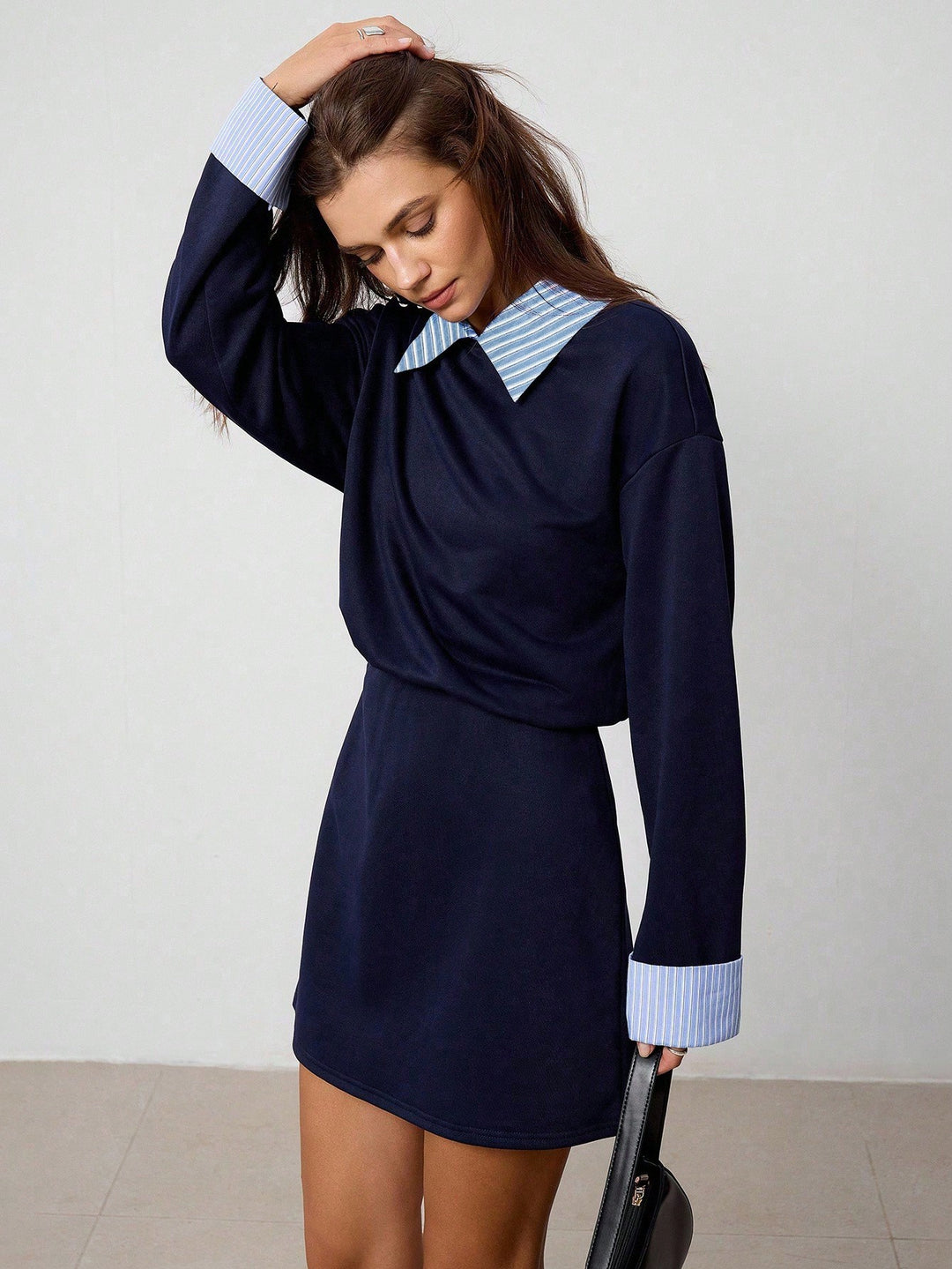 Rochie scurtă SHEIN, albastru