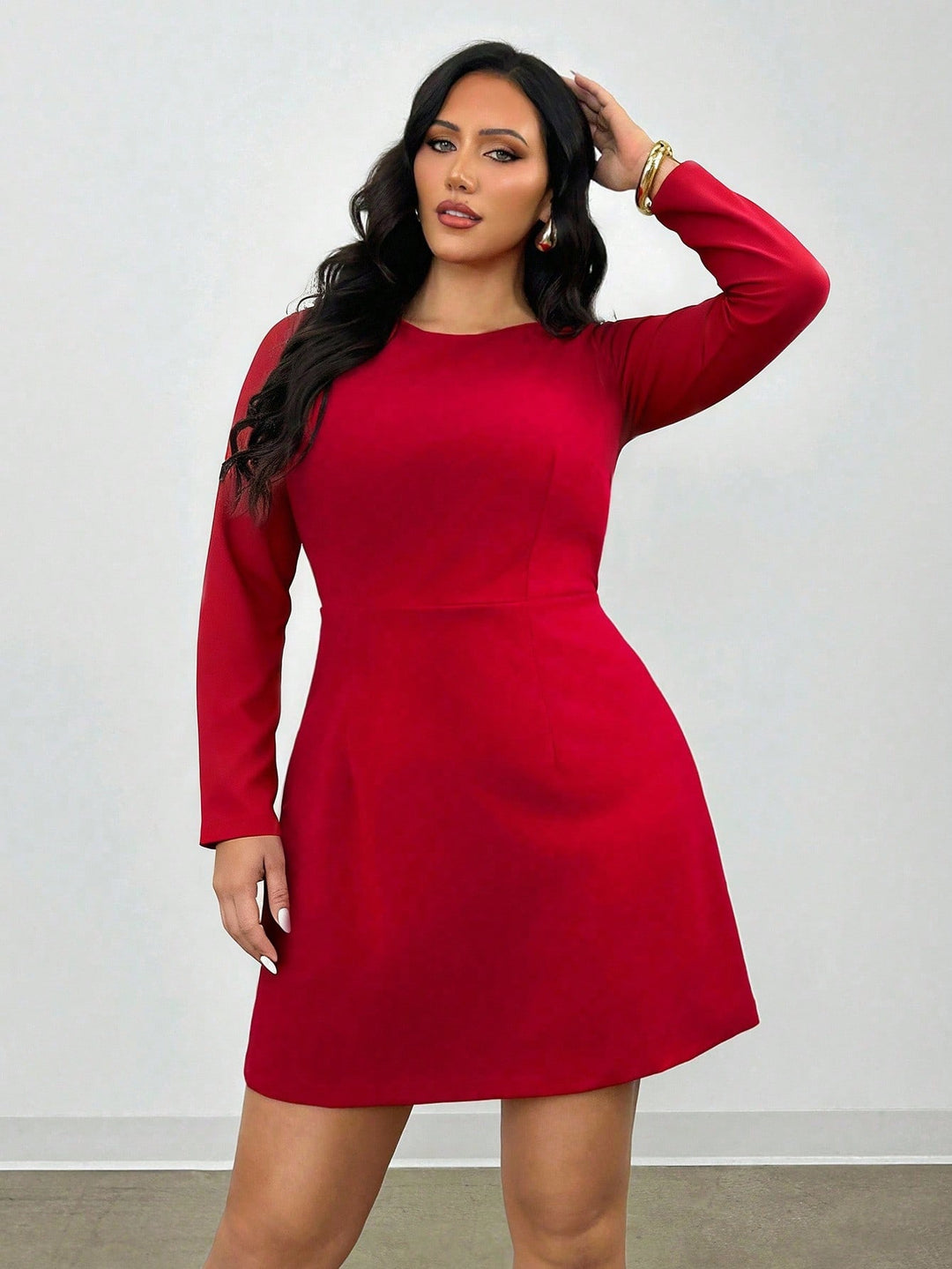 Rochie mini SHEIN, roșu