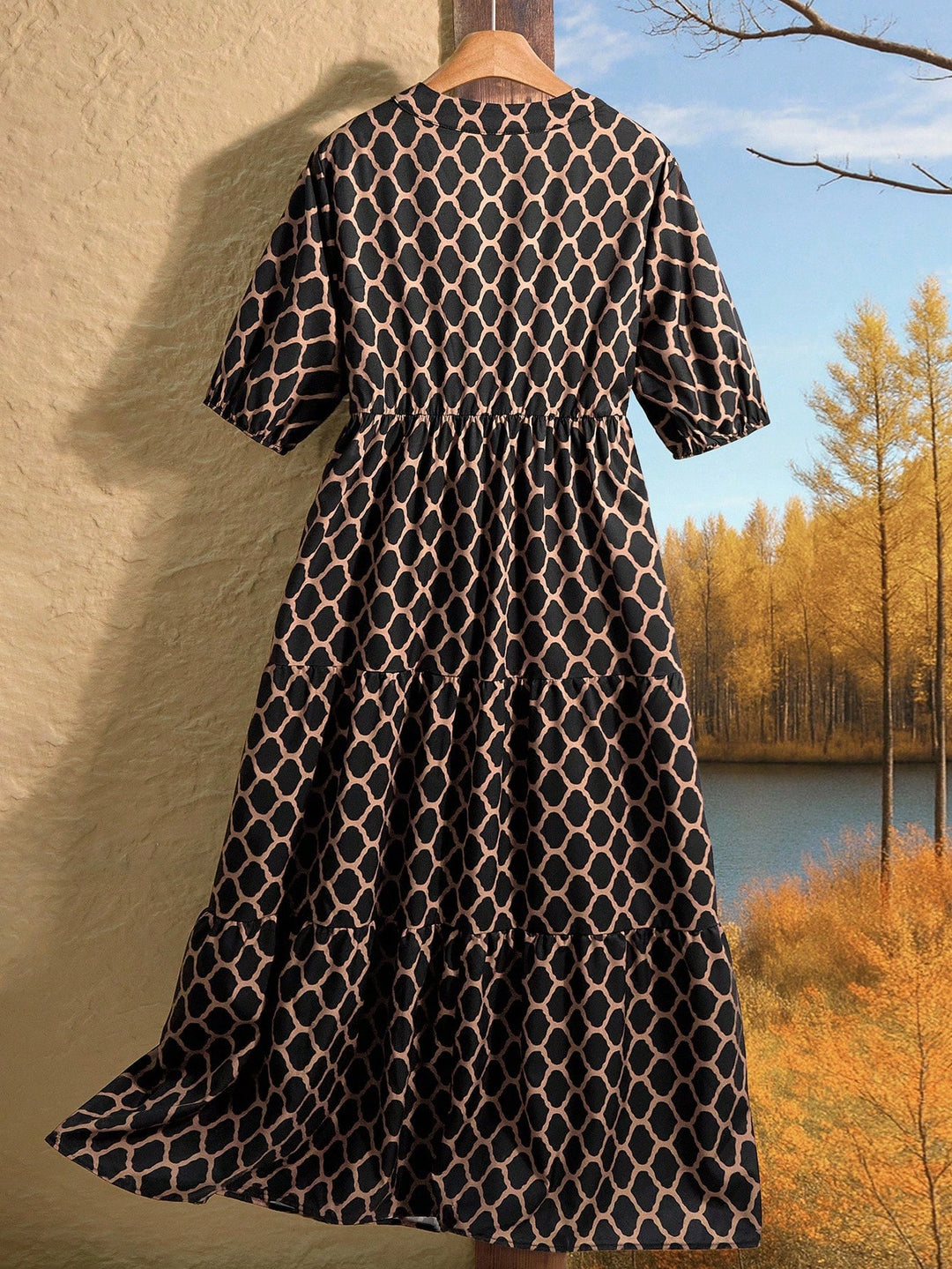 Rochie SHEIN, kaki