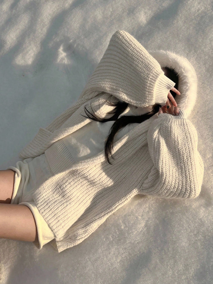 Cardigan SHEIN, crem