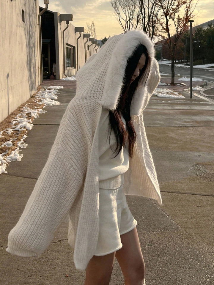 Cardigan SHEIN, crem