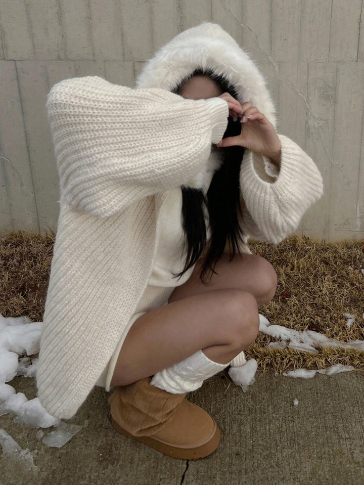 Cardigan SHEIN, crem
