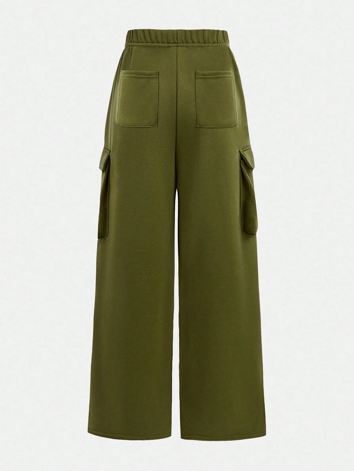 Pantaloni SHEIN, kaki