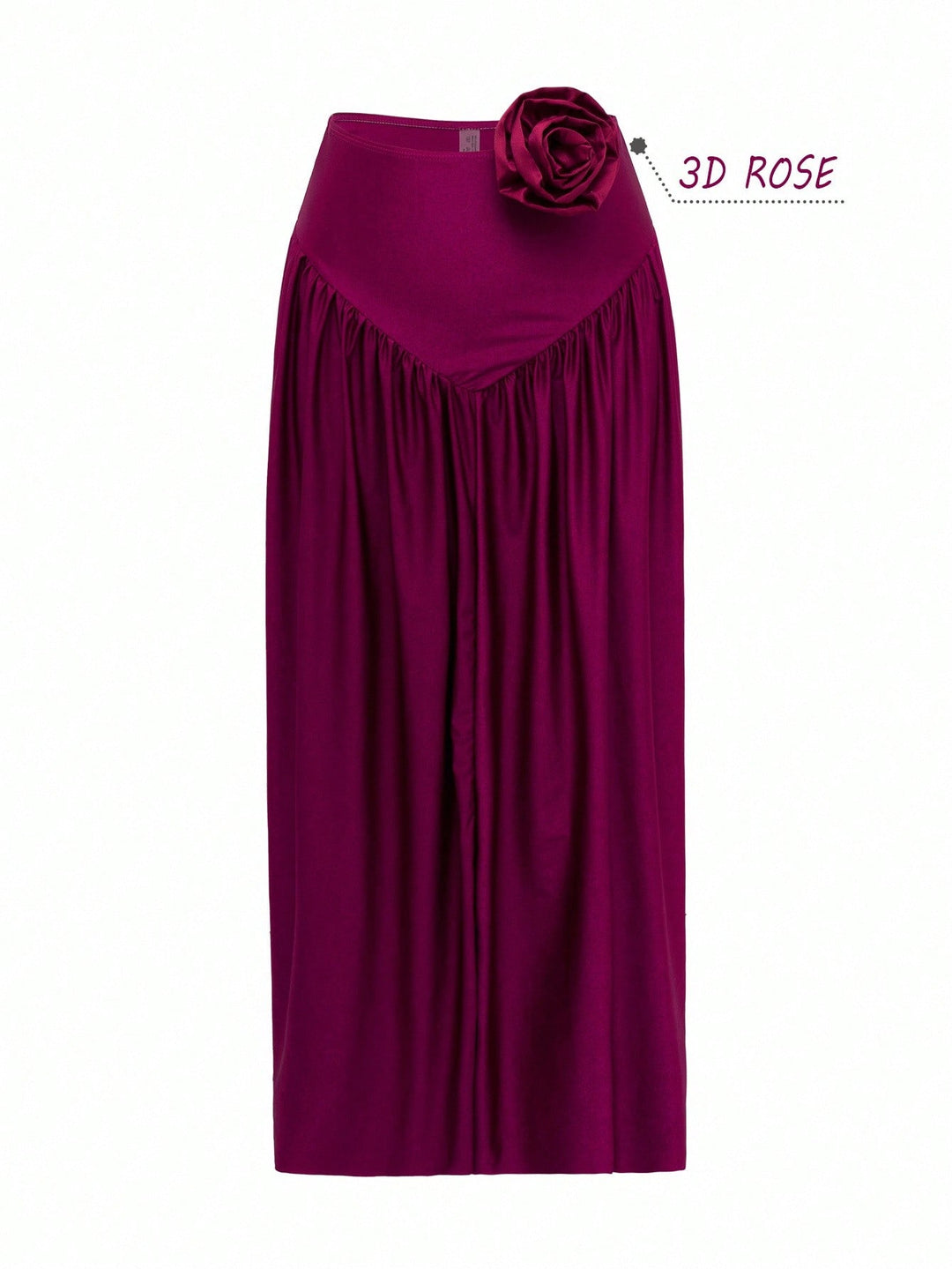 SHEIN Playsuit, burgundi
