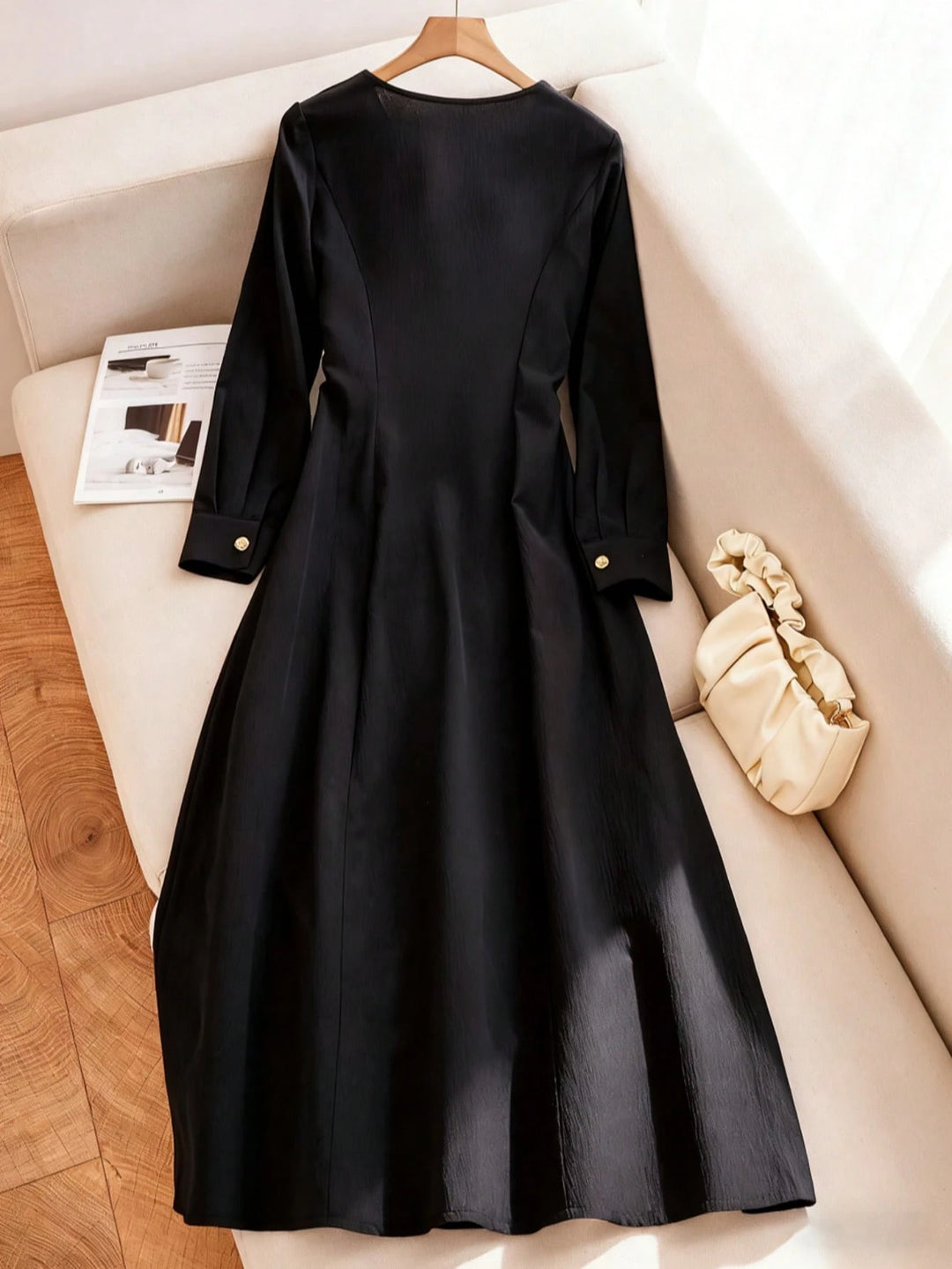 Rochie maxi SHEIN, negru