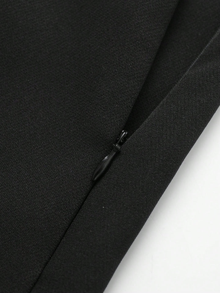 Pantaloni scurți SHEIN, negru