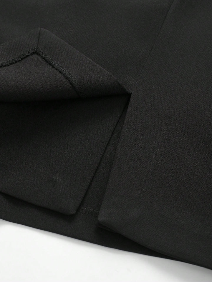 Pantaloni scurți SHEIN, negru