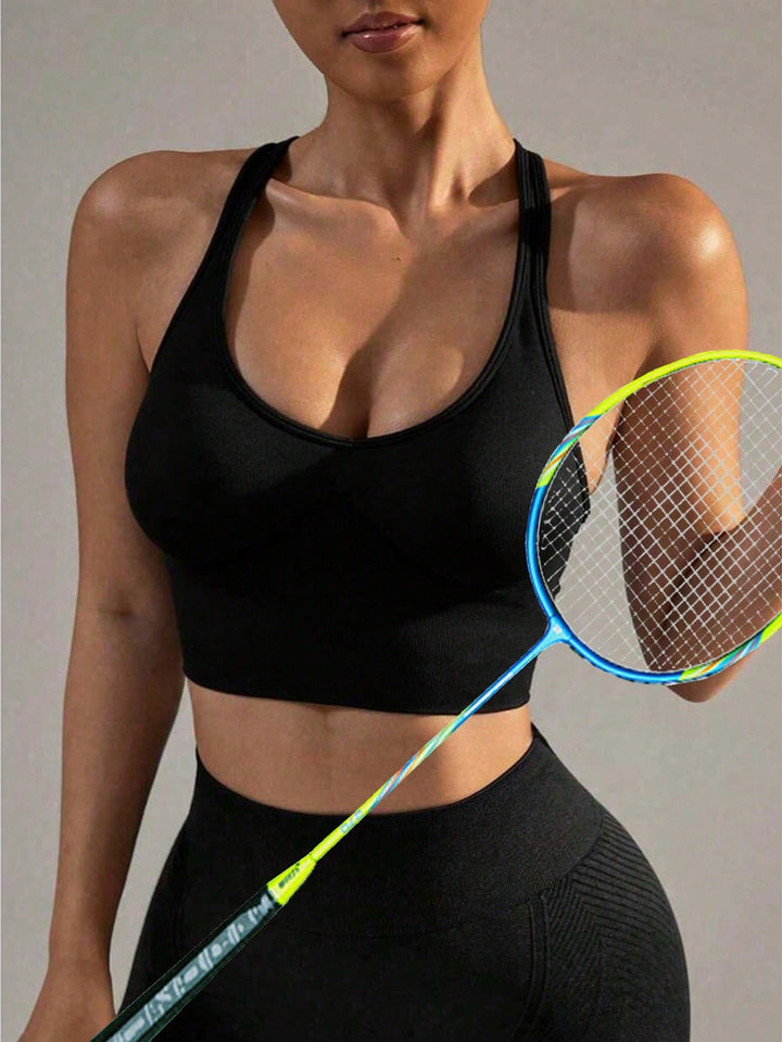 Bustieră sport SHEIN, negru