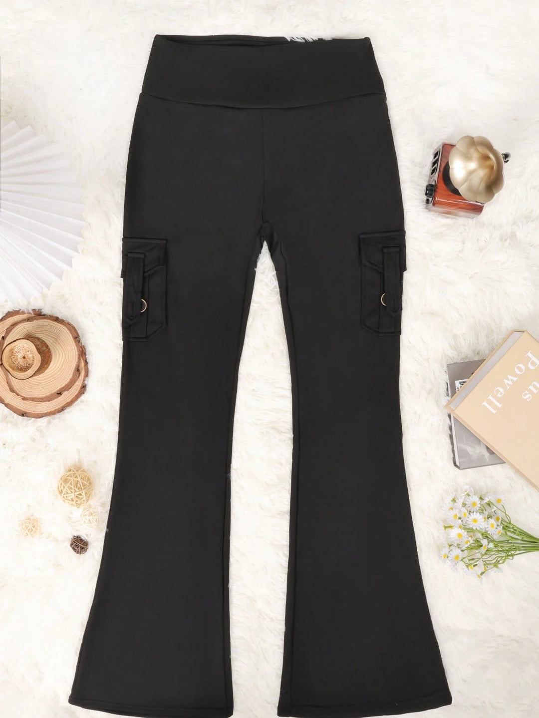 Pantaloni SHEIN, negru